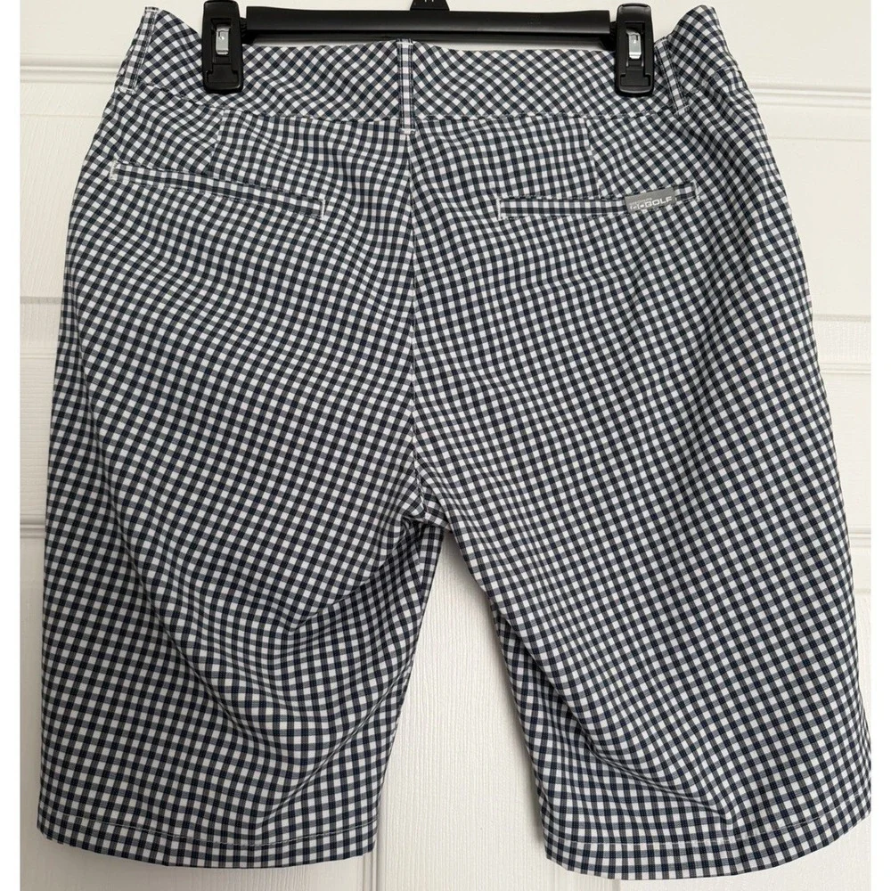 Skechers GO GOLF Women's Shorts NWT Size 10 GO DRI Moisture‎ Wicking Gingham